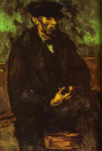 The Gardener Vallier by Paul Cézanne, hand-painted oil painting reproduction