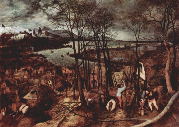 The Gloomy Day by Pieter Brueghel the Elder, hand-painted oil painting reproduction