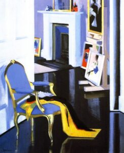 The Gold Chair by Francis Cadell, hand-painted oil painting reproduction