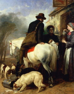 The Gossips by Richard Ansdell, hand-painted oil painting reproduction