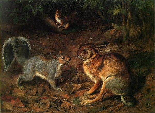 The Gossips by William Holbrook Beard, hand-painted oil painting reproduction