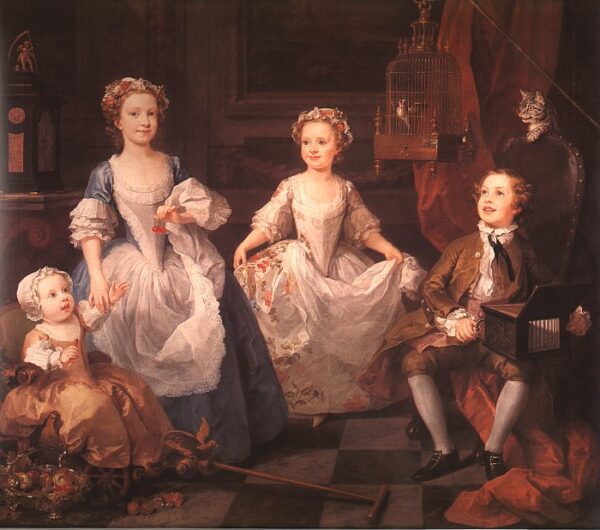 The Graham Children by William Hogarth, hand-painted oil painting reproduction