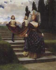 The Grand Lady by John Collier, hand-painted oil painting reproduction