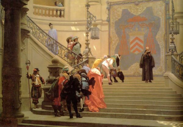 The Grey Cardinal by Jean-Léon Gérôme, hand-painted oil painting reproduction