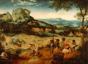 The Hay Harvest by Pieter Brueghel the Elder, hand-painted oil painting reproduction