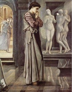 The Heart Desires by Edward Burne-Jones, hand-painted oil painting reproduction
