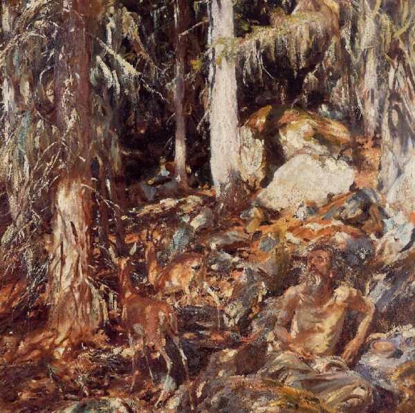 The Hermit by John Singer Sargent, hand-painted oil painting reproduction