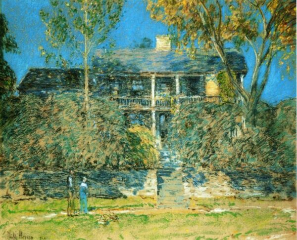 The Holly Farm by Frederick Childe Hassam, hand-painted oil painting reproduction