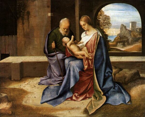 The Holy Family by Giorgione, hand-painted oil painting reproduction