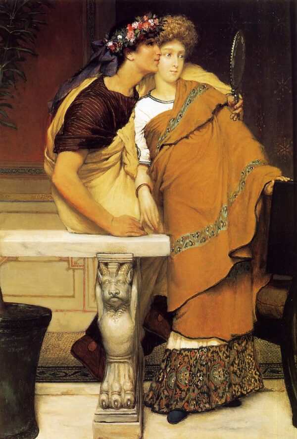 The Honeymoon by Lawrence Alma-Tadema, hand-painted oil painting reproduction