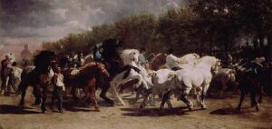 The Horse Fair by Rosa Maria Bonheur, hand-painted oil painting reproduction