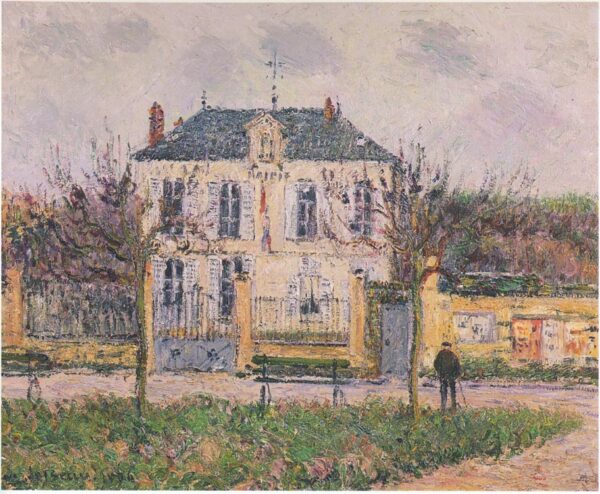 The House by Gustave Loiseau, hand-painted oil painting reproduction