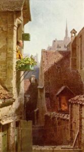 The Hypochondriac by Carl Spitzweg, hand-painted oil painting reproduction