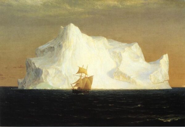 The Iceberg by Frederic Edwin Church, hand-painted oil painting reproduction