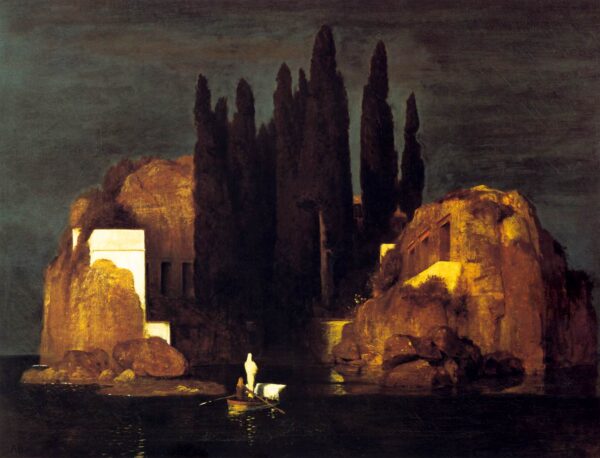 The Island of the Dead by Arnold Böcklin, hand-painted oil painting reproduction