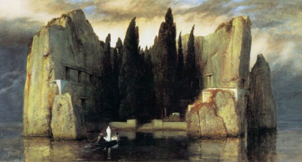 The Isle of the Dead by Arnold Böcklin, hand-painted oil painting reproduction