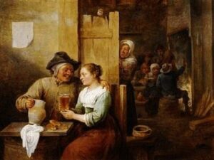 The Jealous Wife by David Teniers the Younger, hand-painted oil painting reproduction