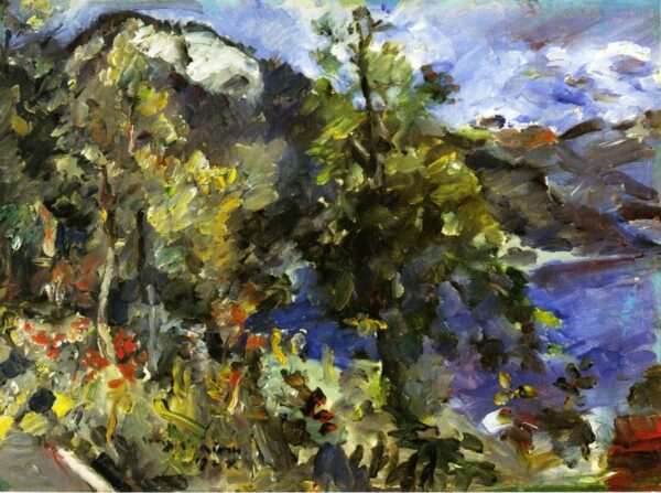 The Jochberg and the Walchensee by Lovis Corinth, hand-painted oil painting reproduction