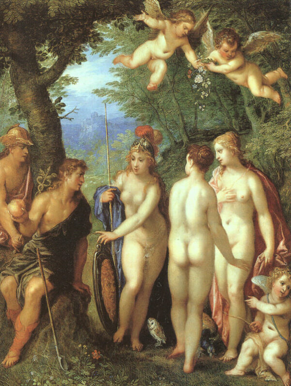 The Judgement of Paris by Hendrick van Balen, hand-painted oil painting reproduction