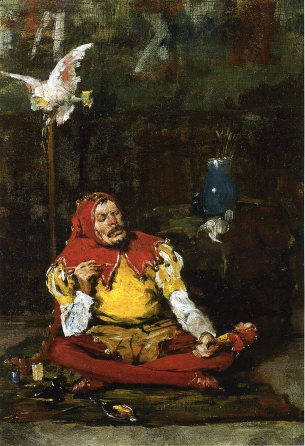 The King’s Jester by William Merritt Chase, hand-painted oil painting reproduction