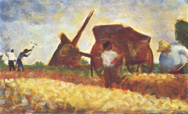 The Laborers by Georges Pierre Seurat, hand-painted oil painting reproduction