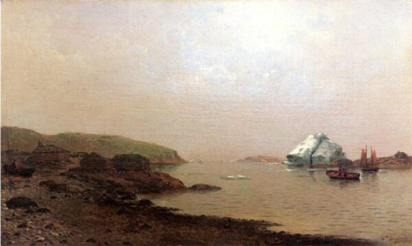 The Labrador Coast by William Bradford, hand-painted oil painting reproduction
