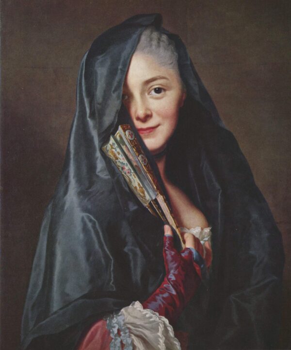The Lady with the Veil by Alexander Roslin, hand-painted oil painting reproduction