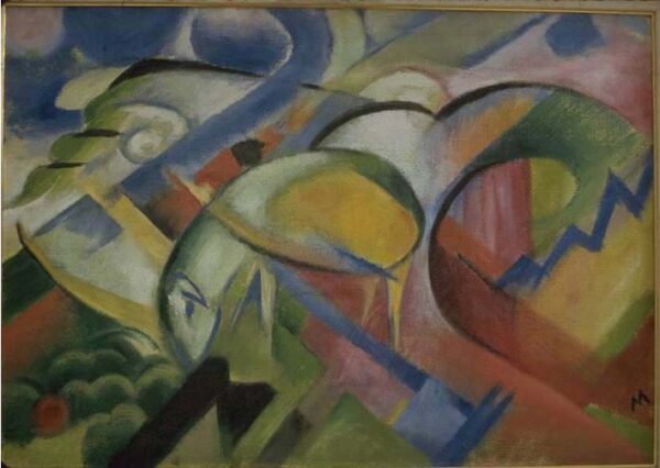 The Lamb by Franz Marc, hand-painted oil painting reproduction