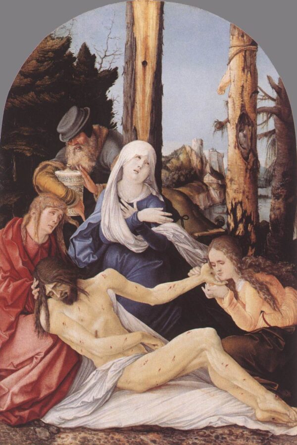 The Lamentation of Christ by Hans Baldung Grien, hand-painted oil painting reproduction