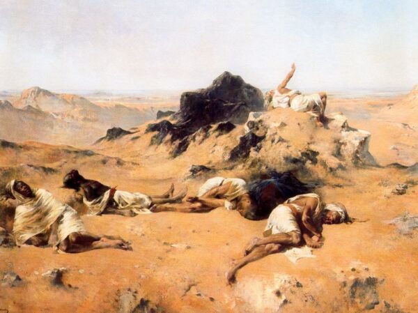 The Land of Thrist by Fromentin, hand-painted oil painting reproduction