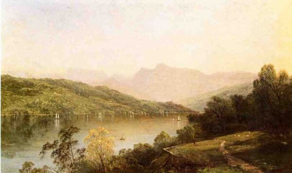 The Langsdale Pike II by John Frederick Kensett, hand-painted oil painting reproduction
