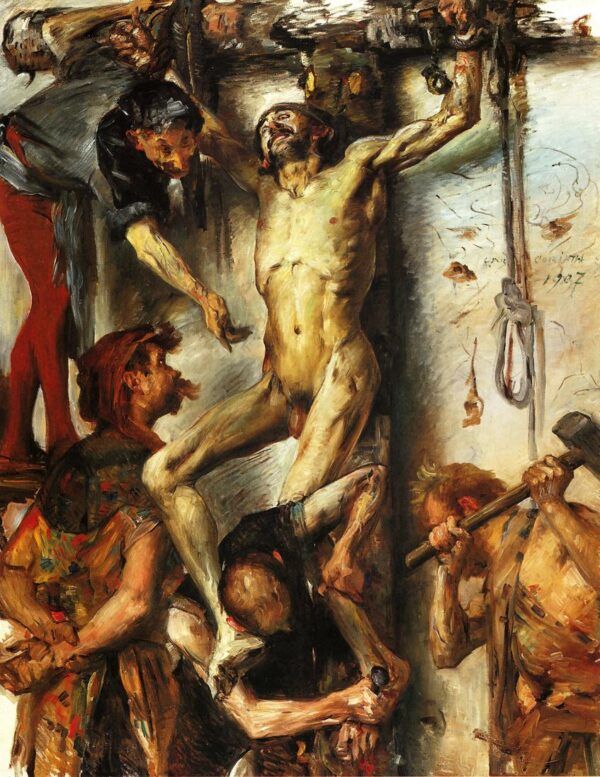 The Large Martyrdom by Lovis Corinth, hand-painted oil painting reproduction