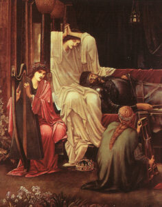 The Last Sleep of Arthur in Avalon by Edward Burne-Jones, hand-painted oil painting reproduction