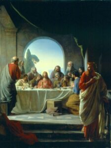 The Last Supper by Carl Heinrich Bloch, hand-painted oil painting reproduction