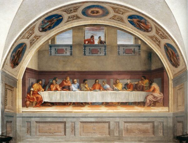The Last Supper by Andrea del Sarto, hand-painted oil painting reproduction