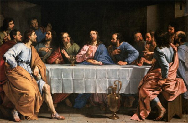 The Last Supper by Philippe de Champaigne, hand-painted oil painting reproduction