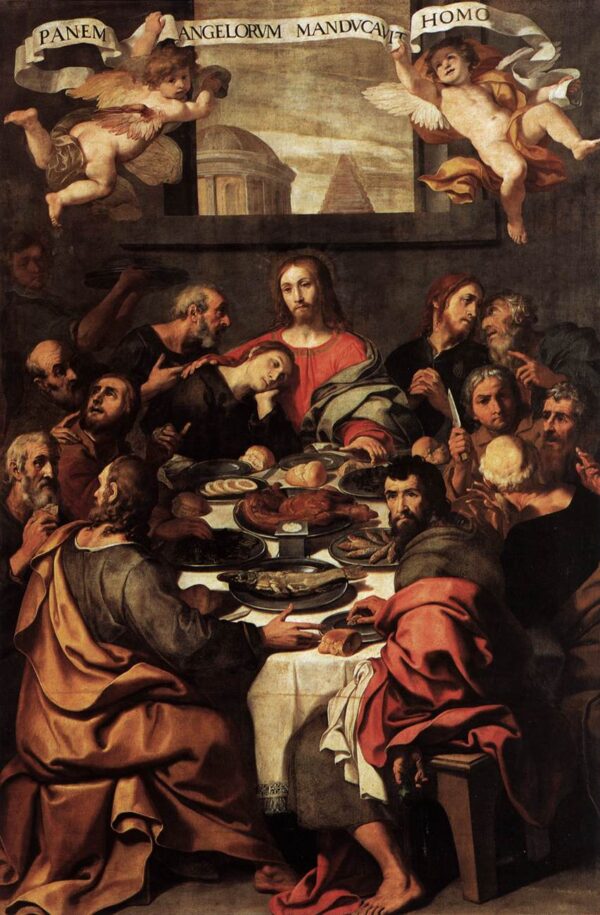The Last Supper by Daniele Crespi, hand-painted oil painting reproduction