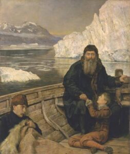 The Last Voyage of Henry Hudson by John Collier, hand-painted oil painting reproduction