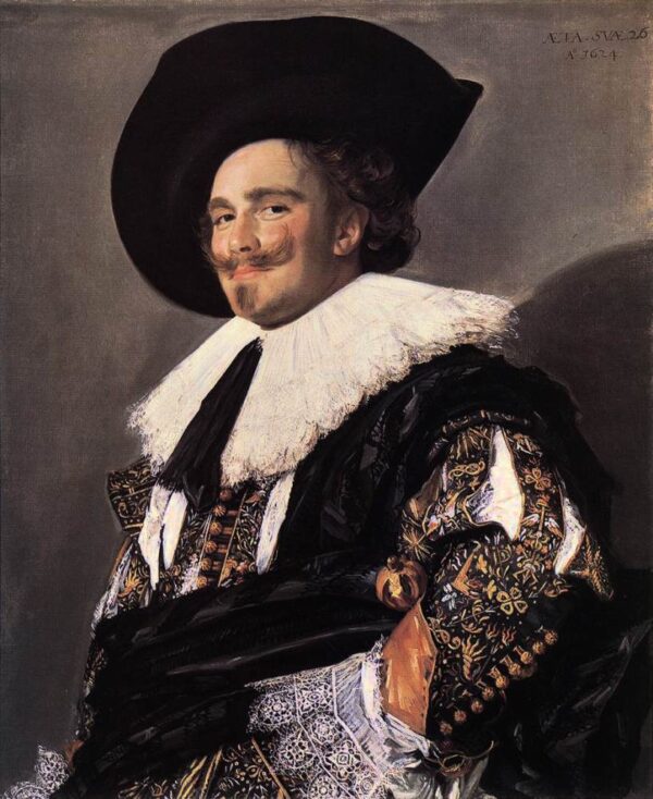 The Laughing Cavalier by Frans Hals, hand-painted oil painting reproduction