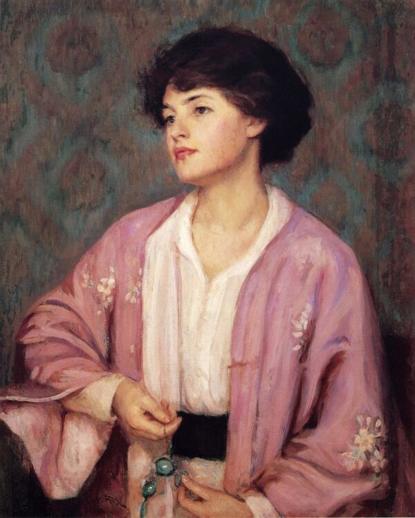 The Lavalier by Guy Rose, hand-painted oil painting reproduction