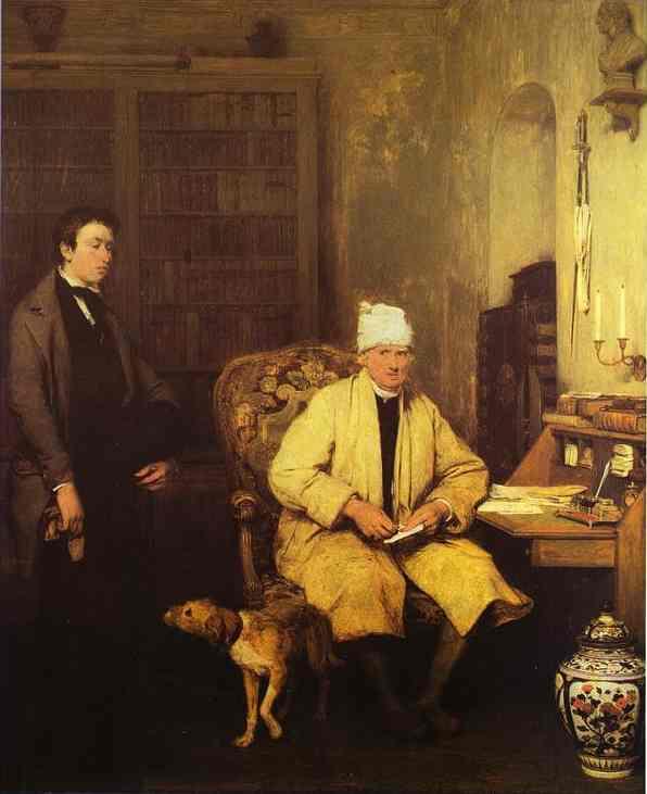 The Letter of Introduction by David Wilkie, hand-painted oil reproduction