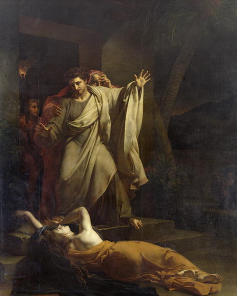 The Levite of Ephraim by Louis Charles Auguste Coude, hand-painted oil reproduction