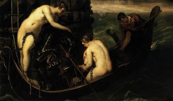 The Liberation of Arsinoe by Tintoretto, hand-painted oil painting reproduction