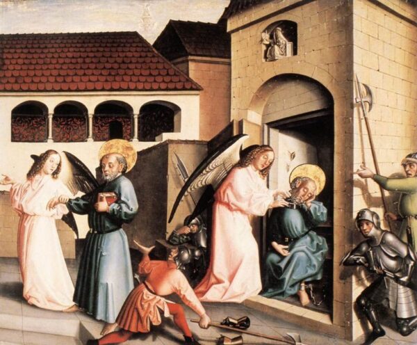 The Liberation of Saint Peter by Konrad Witz, hand-painted oil painting reproduction