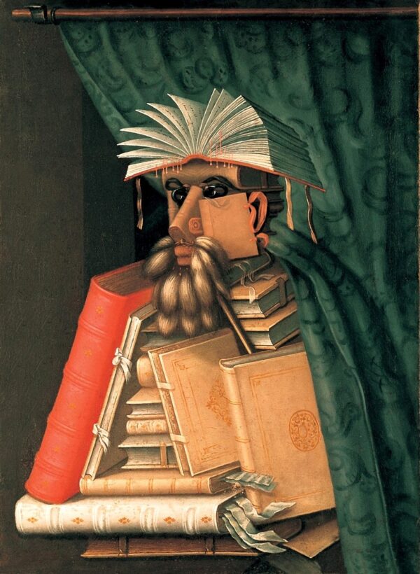 The Librarian by Giuseppe Arcimboldo, hand-painted oil painting reproduction