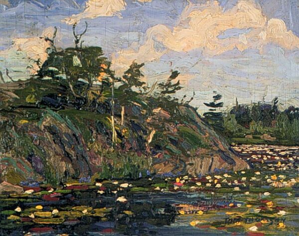 The Lily Pond by Tom Thomson, hand-painted oil painting reproduction