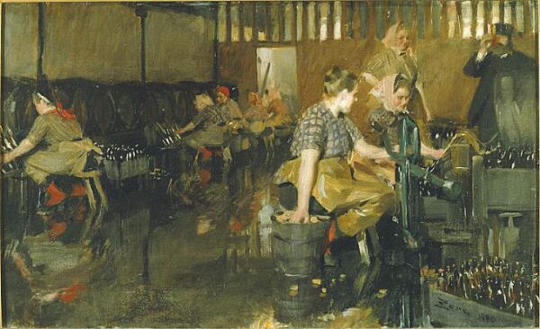 The Little Brewery by Anders Zorn, hand-painted oil painting reproduction