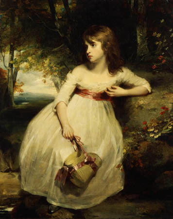 The Little Gardener by John Hoppner, hand-painted oil reproduction
