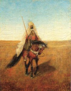 The Lone Scout by Albert Pinkham Ryder, hand-painted oil painting reproduction