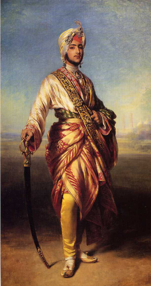 The Maharajah Duleep Singh by Franz Xavier Winterhalter, hand-painted oil painting reproduction